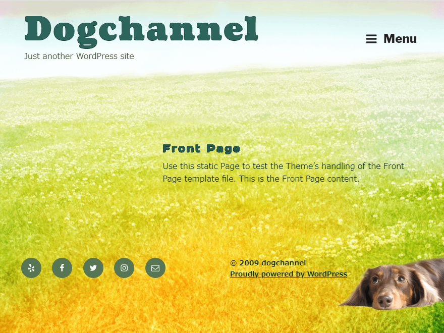 Dog Channel Preview Wordpress Theme - Rating, Reviews, Preview, Demo & Download