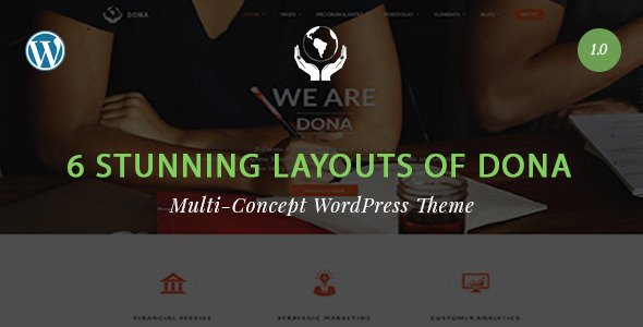 DONA Preview Wordpress Theme - Rating, Reviews, Preview, Demo & Download