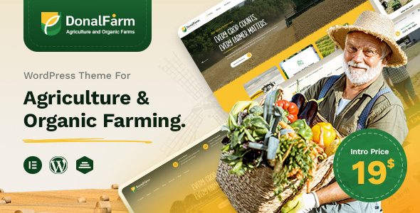 Donalfarm Preview Wordpress Theme - Rating, Reviews, Preview, Demo & Download