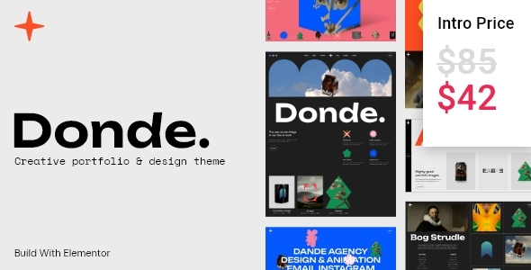 Donde Preview Wordpress Theme - Rating, Reviews, Preview, Demo & Download