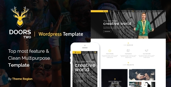 Doors Two Preview Wordpress Theme - Rating, Reviews, Preview, Demo & Download