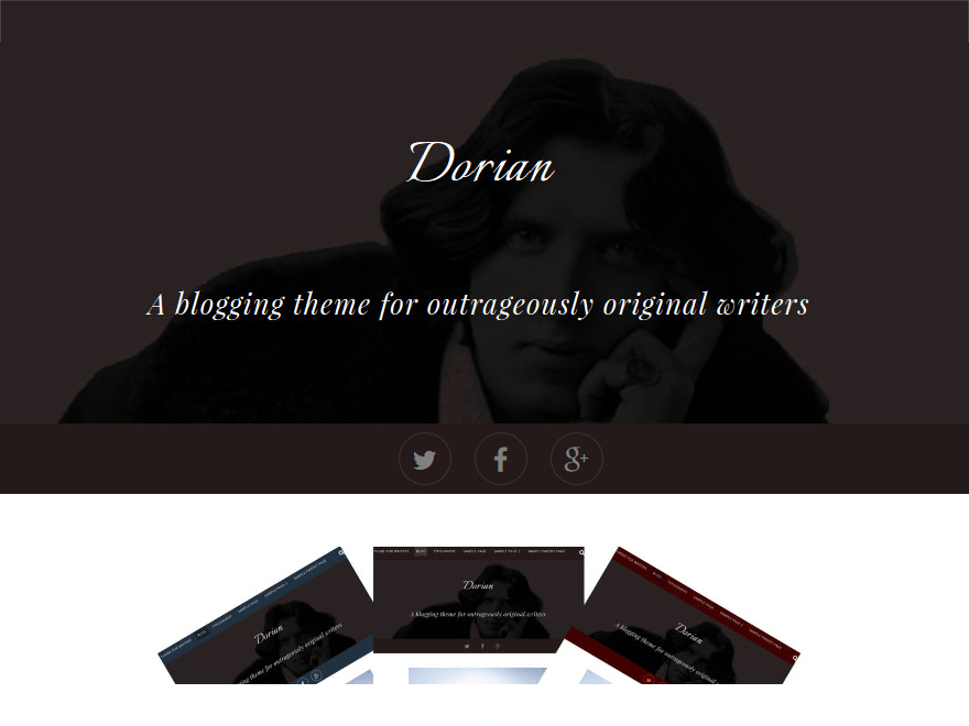 Dorian Preview Wordpress Theme - Rating, Reviews, Preview, Demo & Download