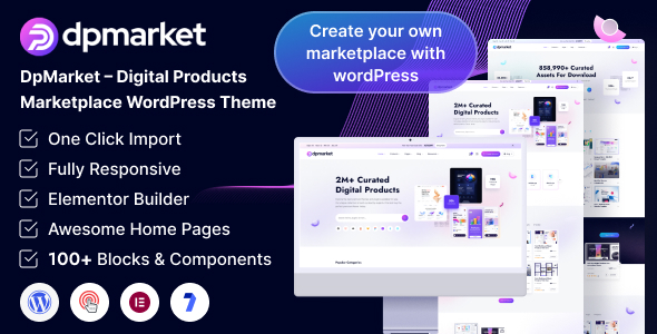 DpMarket Preview Wordpress Theme - Rating, Reviews, Preview, Demo & Download