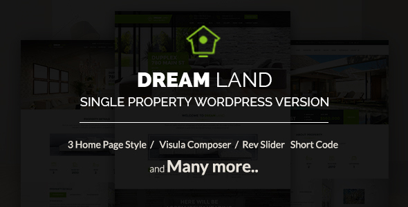 DREAM LAND Preview Wordpress Theme - Rating, Reviews, Preview, Demo & Download
