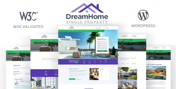DreamHome Preview Wordpress Theme - Rating, Reviews, Preview, Demo & Download