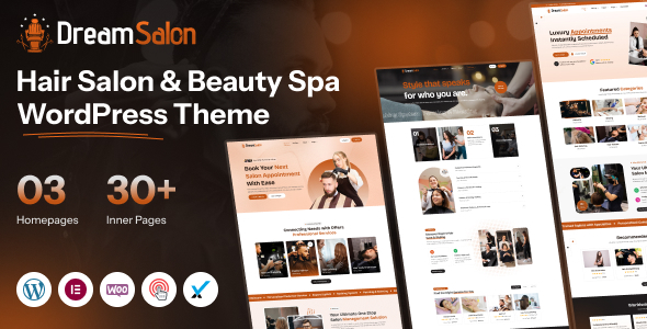 DreamSalon Preview Wordpress Theme - Rating, Reviews, Preview, Demo & Download