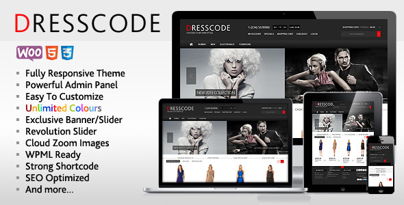 Dresscode Preview Wordpress Theme - Rating, Reviews, Preview, Demo & Download