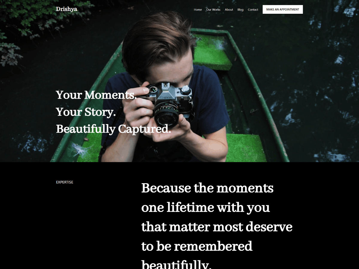 Drishya Preview Wordpress Theme - Rating, Reviews, Preview, Demo & Download
