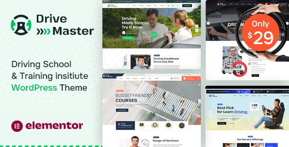 Drive Master Preview Wordpress Theme - Rating, Reviews, Preview, Demo & Download