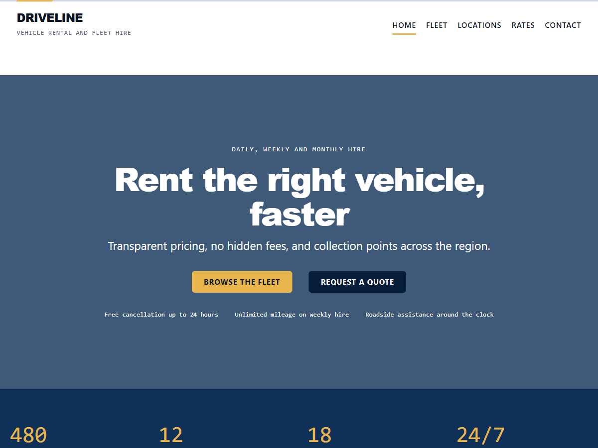 Driveline Preview Wordpress Theme - Rating, Reviews, Preview, Demo & Download