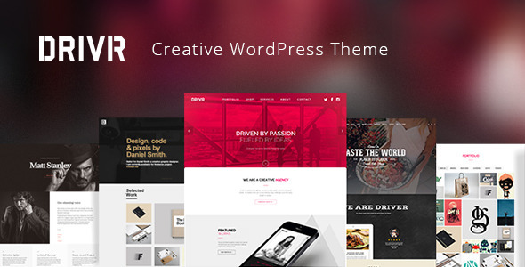 Driver Preview Wordpress Theme - Rating, Reviews, Preview, Demo & Download