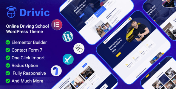 Drivic Preview Wordpress Theme - Rating, Reviews, Preview, Demo & Download
