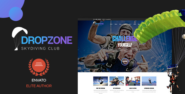 Dropzone Preview Wordpress Theme - Rating, Reviews, Preview, Demo & Download