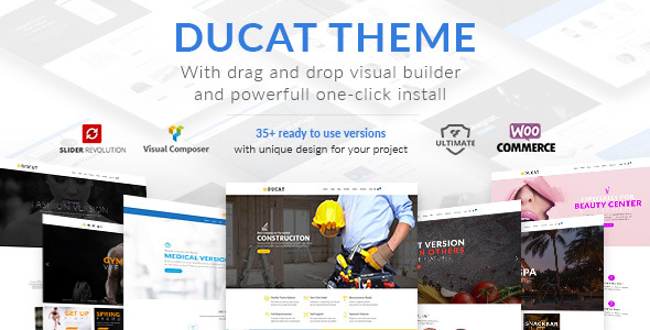 Ducat Preview Wordpress Theme - Rating, Reviews, Preview, Demo & Download