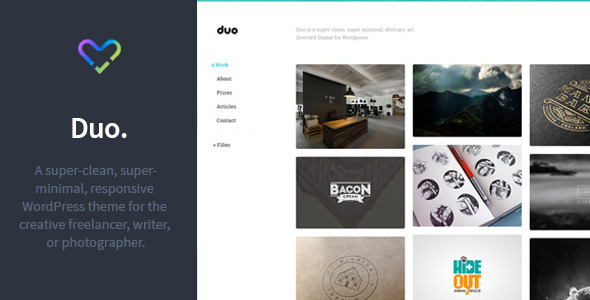 Duo Preview Wordpress Theme - Rating, Reviews, Preview, Demo & Download