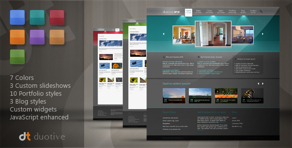 Duotive ONE Preview Wordpress Theme - Rating, Reviews, Preview, Demo & Download