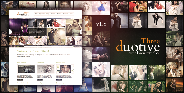 Duotive Three Preview Wordpress Theme - Rating, Reviews, Preview, Demo & Download