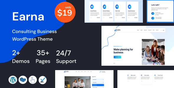 Earna Preview Wordpress Theme - Rating, Reviews, Preview, Demo & Download