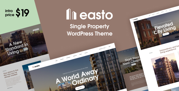 Easto Preview Wordpress Theme - Rating, Reviews, Preview, Demo & Download