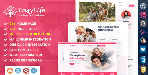 EasyLife Preview Wordpress Theme - Rating, Reviews, Preview, Demo & Download