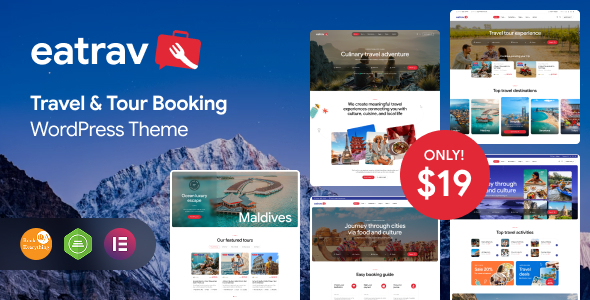 Eatrav Preview Wordpress Theme - Rating, Reviews, Preview, Demo & Download