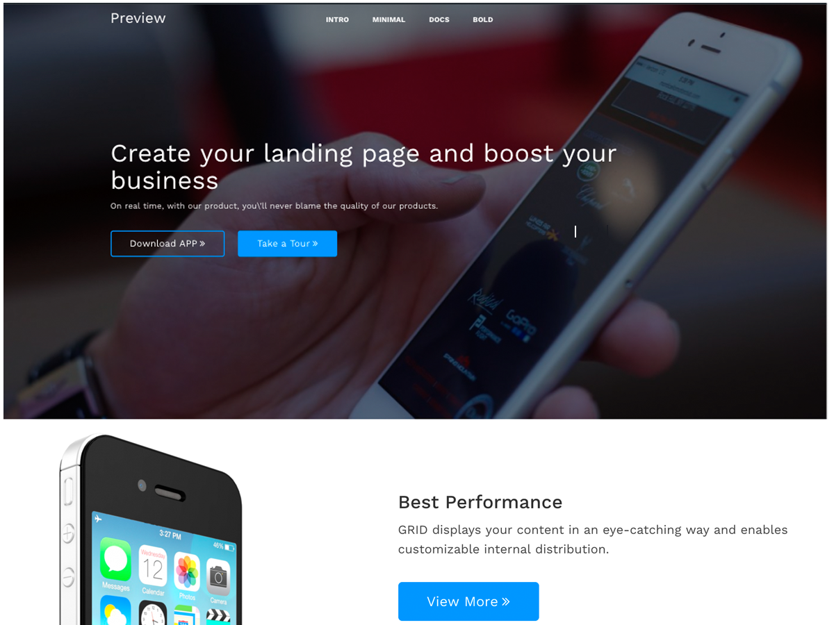 EBoost Preview Wordpress Theme - Rating, Reviews, Preview, Demo & Download