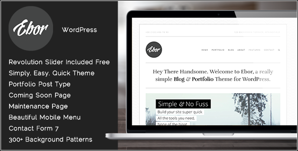 Ebor Preview Wordpress Theme - Rating, Reviews, Preview, Demo & Download