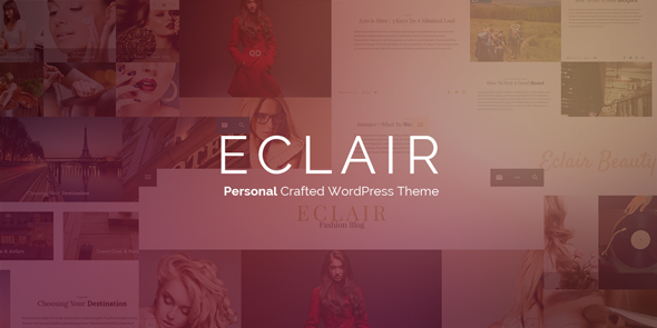 Eclair Preview Wordpress Theme - Rating, Reviews, Preview, Demo & Download