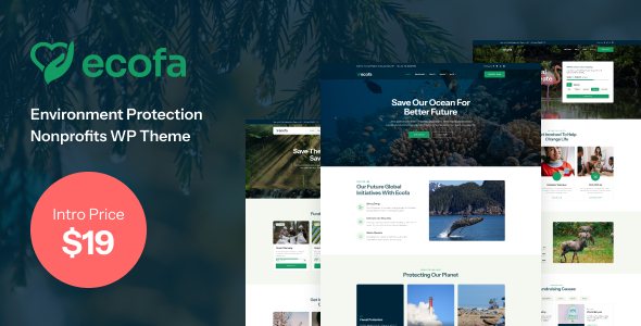Ecofa Preview Wordpress Theme - Rating, Reviews, Preview, Demo & Download