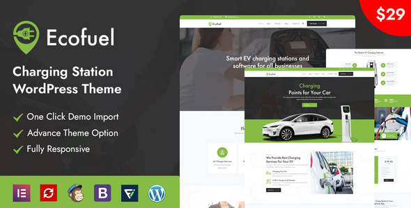 Ecofuel Preview Wordpress Theme - Rating, Reviews, Preview, Demo & Download