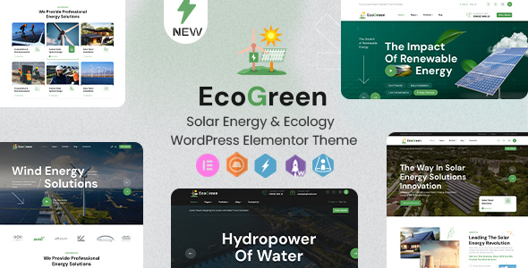 Ecogreen Preview Wordpress Theme - Rating, Reviews, Preview, Demo & Download