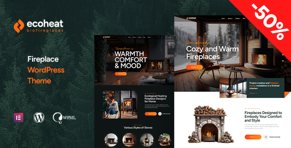 Ecoheat Preview Wordpress Theme - Rating, Reviews, Preview, Demo & Download