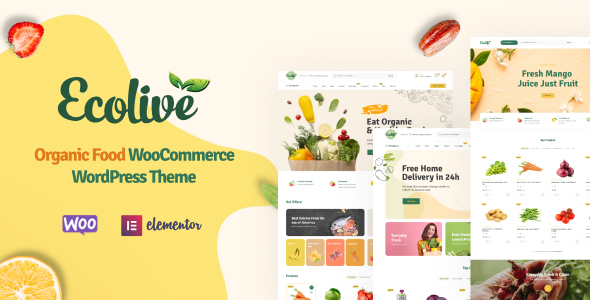 Ecolive Preview Wordpress Theme - Rating, Reviews, Preview, Demo & Download