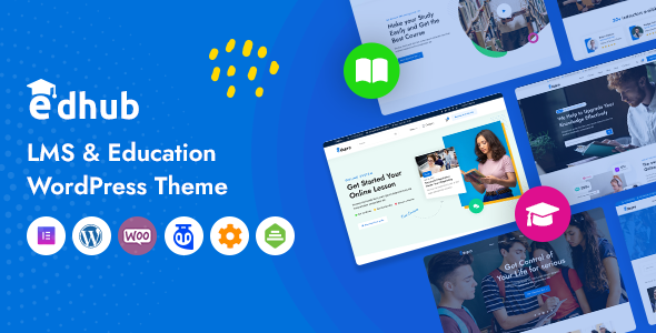 Edhub Preview Wordpress Theme - Rating, Reviews, Preview, Demo & Download