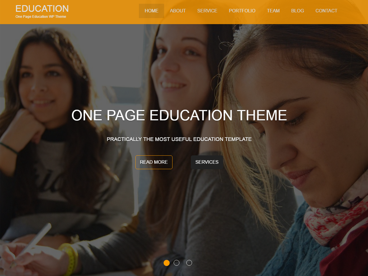 Education One Preview Wordpress Theme - Rating, Reviews, Preview, Demo & Download