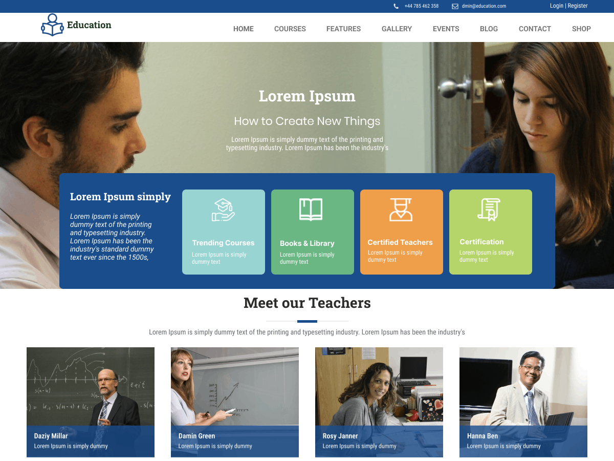 Education Reform Preview Wordpress Theme - Rating, Reviews, Preview, Demo & Download