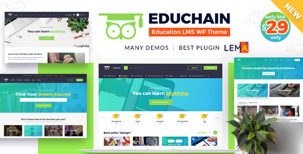 EduChain Preview Wordpress Theme - Rating, Reviews, Preview, Demo & Download