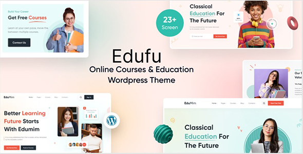 Edufu Preview Wordpress Theme - Rating, Reviews, Preview, Demo & Download