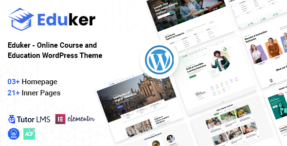 Eduker Preview Wordpress Theme - Rating, Reviews, Preview, Demo & Download