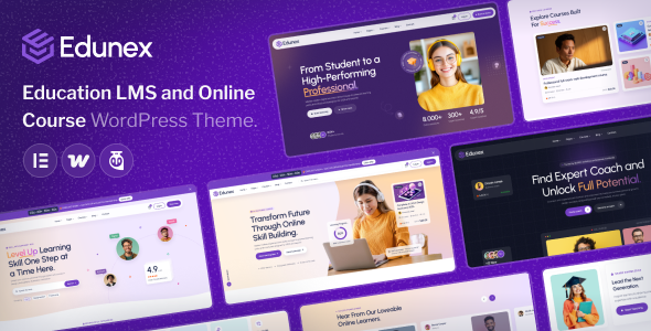 Edunex Preview Wordpress Theme - Rating, Reviews, Preview, Demo & Download