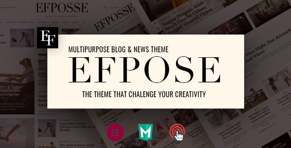 Efpose Preview Wordpress Theme - Rating, Reviews, Preview, Demo & Download