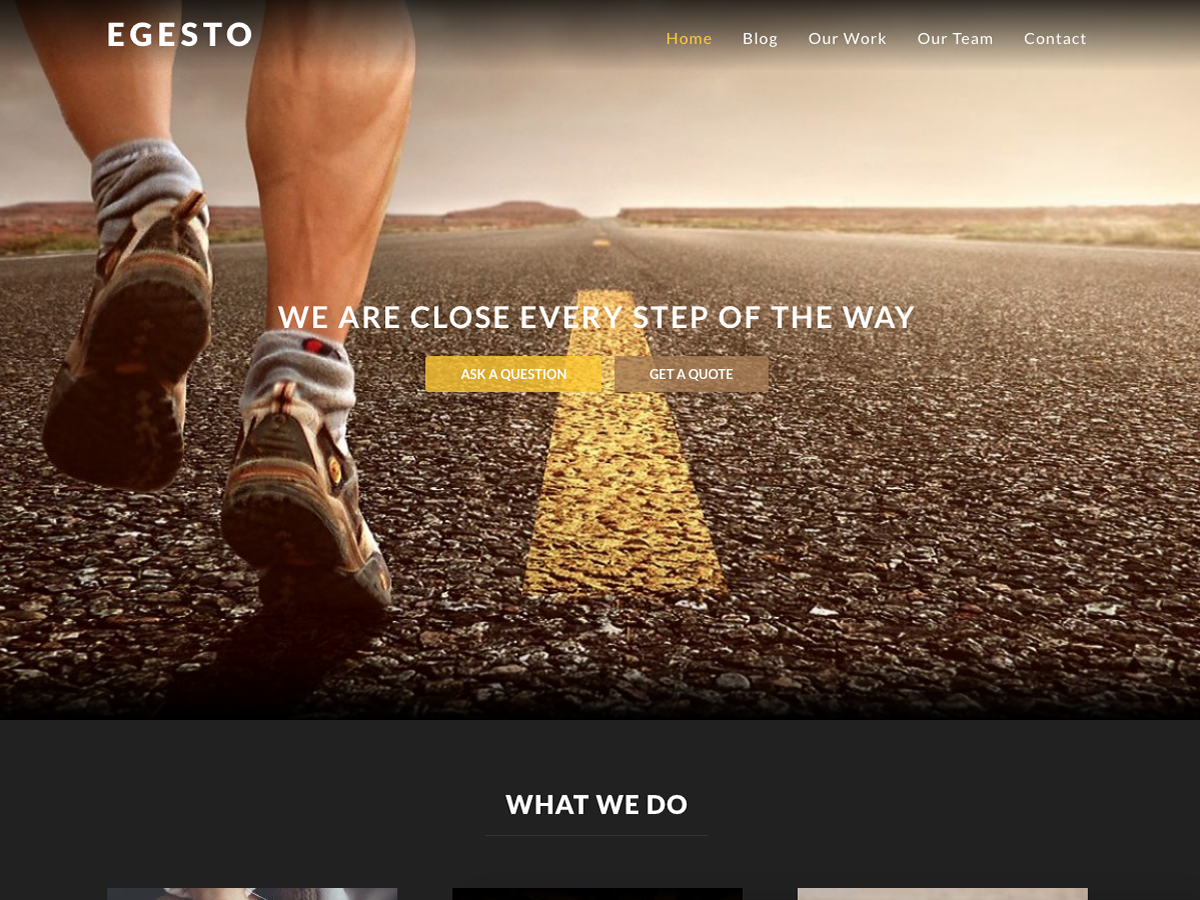 Egesto Lite Preview Wordpress Theme - Rating, Reviews, Preview, Demo & Download