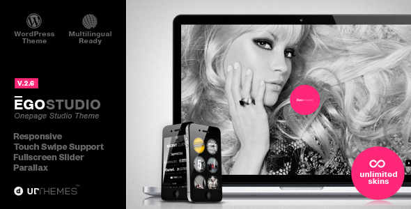 Ego Onepage Preview Wordpress Theme - Rating, Reviews, Preview, Demo & Download