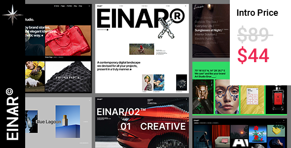 Einar Preview Wordpress Theme - Rating, Reviews, Preview, Demo & Download