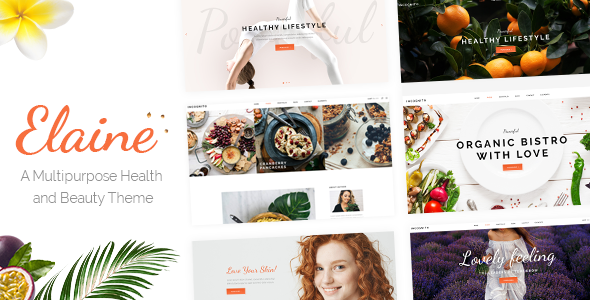 Elaine Preview Wordpress Theme - Rating, Reviews, Preview, Demo & Download