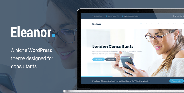 Eleanor Preview Wordpress Theme - Rating, Reviews, Preview, Demo & Download