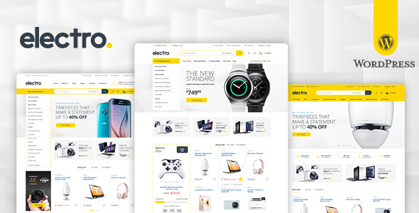 Electro Electronics Preview Wordpress Theme - Rating, Reviews, Preview, Demo & Download