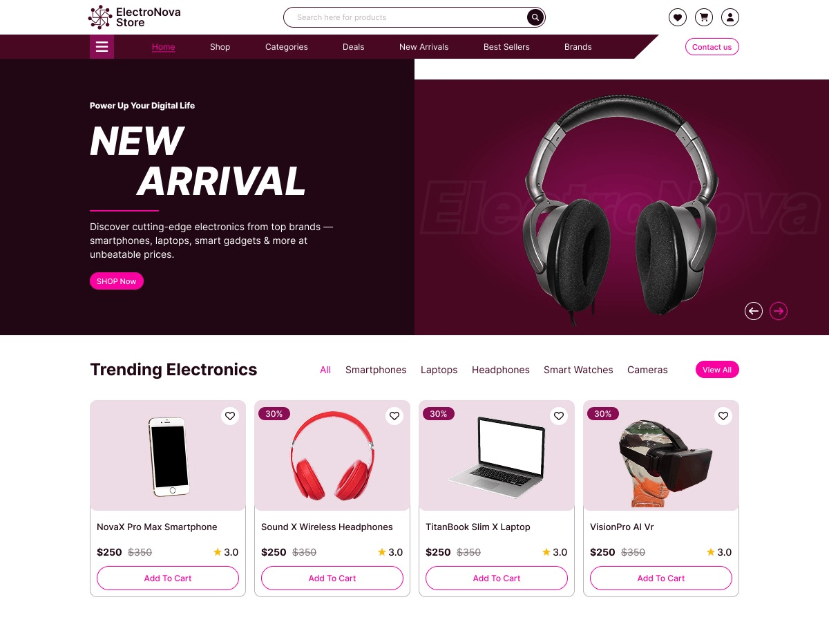 Electronics Equipment Preview Wordpress Theme - Rating, Reviews, Preview, Demo & Download