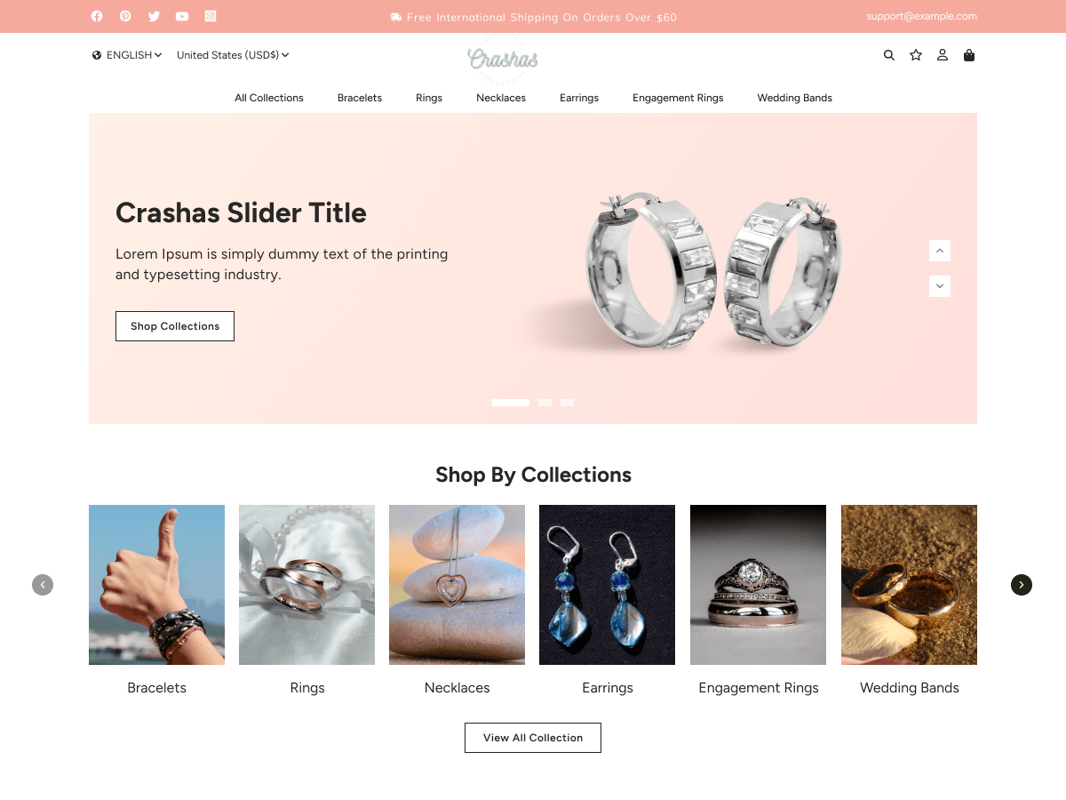 Elegant Jewellery Preview Wordpress Theme - Rating, Reviews, Preview, Demo & Download