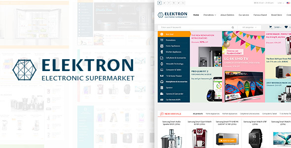 Elektron Preview Wordpress Theme - Rating, Reviews, Preview, Demo & Download